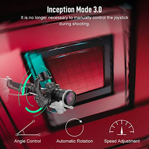 Moza Aircross 2 with Carrying Case, 3-Axis Handheld Gimbal Stabilizer, Up to 7.1 lbs 8 Follow Modes Dual Follow Focus System for DSLR Mirrorless Cameras with Larger Heavier Lens - Thumbnail 2