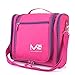 MelodySusie Premium Hanging toiletry bag, Large Travel Cosmetic, Toiletries, Makeup, Brushes Bag, Waterproof Portable Bathroom and Shower Organizer Kit for Women and Men