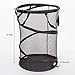 Household Essentials 2026 Pop-Up Collapsible Mesh Laundry Hamper | Black, 25