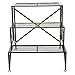 MyGift 3 Tier Planter Rack, Step Style Folding Plant Pot Shelf Stand, Blackthumb 1