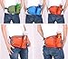 WATERFLY Hiking Waist Bag Can Hold iPhone6 Plus 5.5 inch Gear with Water Bottle Holder / Funny Running Belt Bum Bag for Ridding Dog Walking