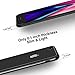 RANVOO iPhone 8 Case, iPhone 7 Case, Ultra Slim Thin Clear Soft Case with Premium Flexible Chrome Bumper and Transparent TPU Back Plate Crystal Cover, iPhone 8 Case & iPhone 7 Case (Jet Black)