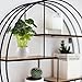 GTIDEA Fake Potted Plants Artificial Chinese Money Plant Bonsai Plastic House Plants for Bathroom Home Kitchen Office Bookshelf Garden Feng Shui Decor in White Ceramic Pot