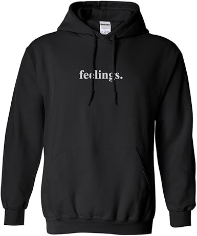 black emotional hoodie