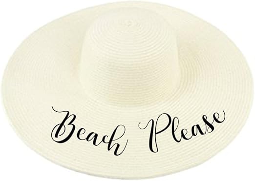 canvas beach hat