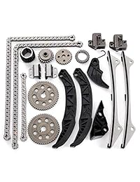 OCPTY - Kit de cadena de tiempo/guía tensor para manivela de carril, compatible con Kia Sedona Sorento Amanti 3,8L V6 DOHC G6DA IFHY0132 (2006, 2008, 2009, 2010)