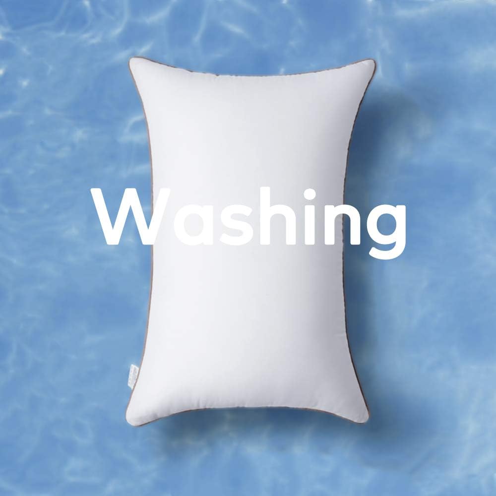 OVX Pillows for Sleeping Set of 2 Hypoallergenic Gel Hotel Pillows, Down Alternative -High Great Support for Side/Back Sleeper--Standard: Kitchen & Dining