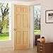 6-Panel Door Interior Slab, Solid Pine (80x30)