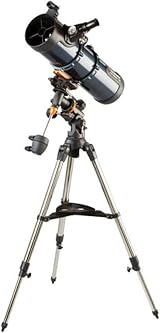 Celestron AstroMaster 130EQ Newtonian Reflector Telescope Dark Blue view 4