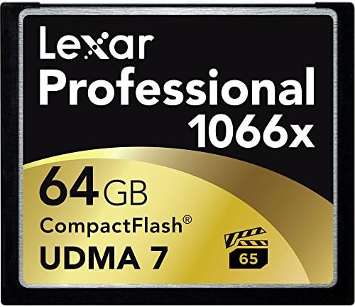 Lexar LCF64GCRBNA1066 64GB Professional CF RB NA 1066X