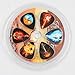 HUNDUN 12 Pack Colorful Guitar Picks Unique Guitar Gift For Bass Electric & Acoustic Guitars Different thin 0.46mm 0.71mm 0.96mm (#1)