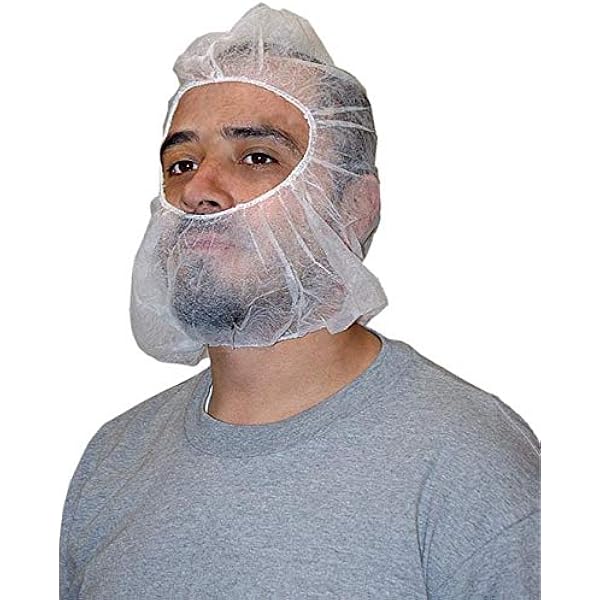 100 Pack Disposable Bouffant Hoods Caps 