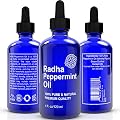 Best Peppermint Oil - Big 4 Oz - 100% Pure & Natural Therapeutic Grade Essential Oil made from Mentha Piperita - Great for aromatherapy and multiple household uses