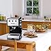 Barsetto Espresso Machine, 13.6 x 11.8 x 15.8, Black