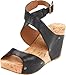 Lucky Brand Women's Moran Wedge Sandal,Black,7.5 M US