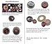 50 ButtonsUCover Self Cover Buttons with Flat Backs Size 60