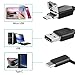 ZEUUE USB Ear Cleaning Endoscope,3 in 1 Borescope Inspection Camera Waterproof Visual Earpick with 6 Adjustable Led Earwax Clear Remover Tool for OTG Android Micro USB,PC (3in1)