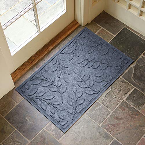Bungalow Flooring Waterhog Door Mat, 2' x 3', Made in USA, Durable and