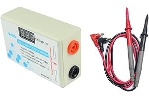 Digital Capacitor Discharger 1000V for High Voltage Fast Discharge Tool with Built-in Voltmeter, Non-Polarity Safety Protecti