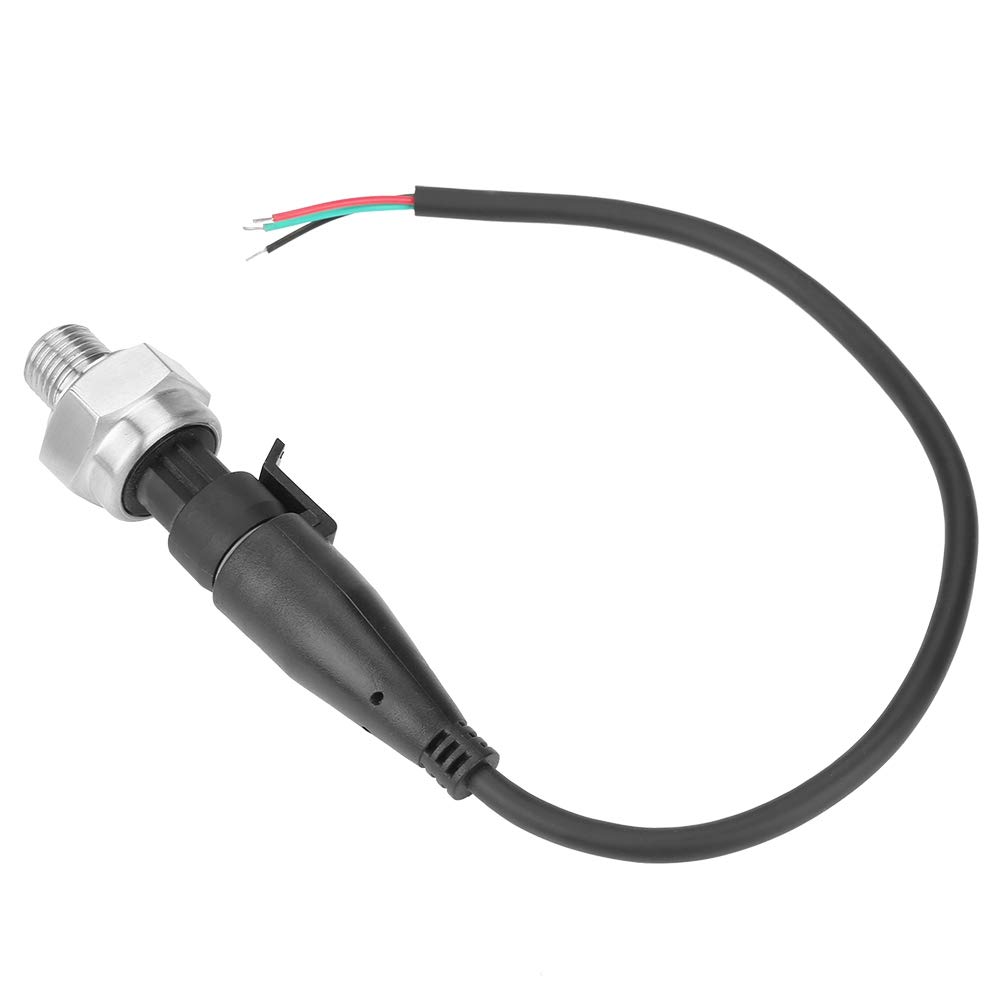 Pressure Transducer Sensor, 0-100PSI G1/4" Input 5V Output 0.5-4.5V / 0-5V Stainless Steel Pressure Sensor for Water Air Gas Fuel Oil - Image 3