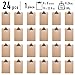HIGH CAPACITY clip - Mini Clipboards 6'' x 9'' [ 24 Pack ] - Solid made Memo Size hardboards A5 | Perfect for Office, School or Business