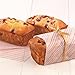 Sweet Creations 50-Piece Stripe Parchment Paper, 12 by 10.75-Inch