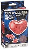 Original 3D Crystal Puzzle - Heart Red
