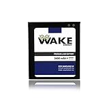 S4 Battery, WAKE 2600 mAh Replacement Battery for