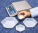 SEOH Plastic Hexagonal Weigh Boats Small Dish 100pk
