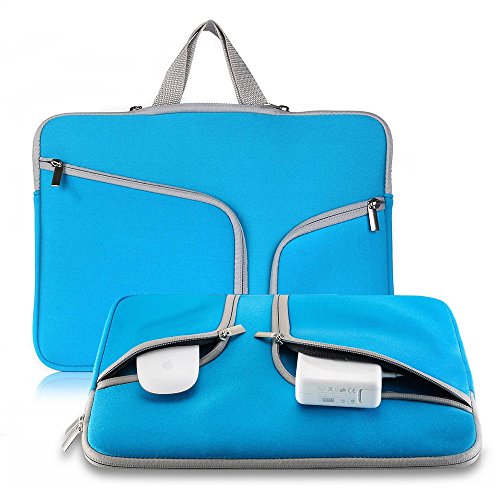 UPC 707273740847, Evershop Water Resistant Sleeve Case for 13 Inch Laptops - Blue