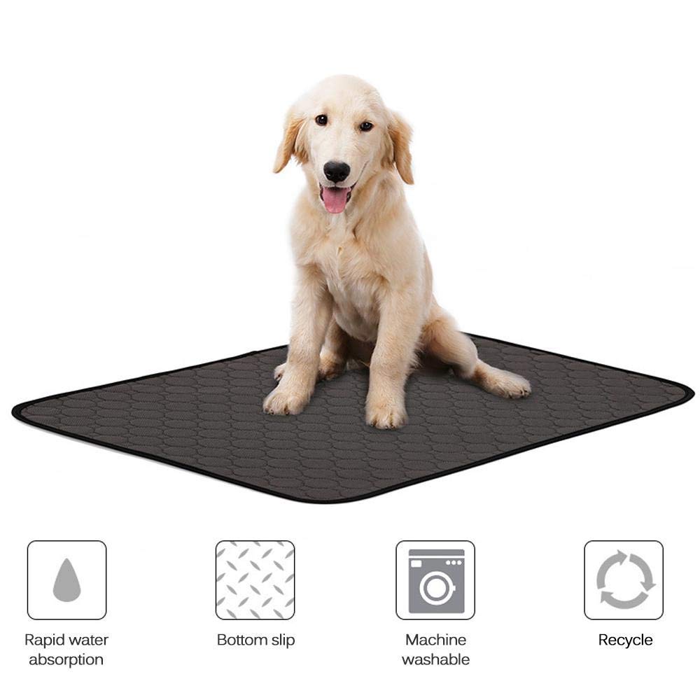 Jsmeet Washable Pee Pads For Dogs Anti Slip Indoor Dog Potty