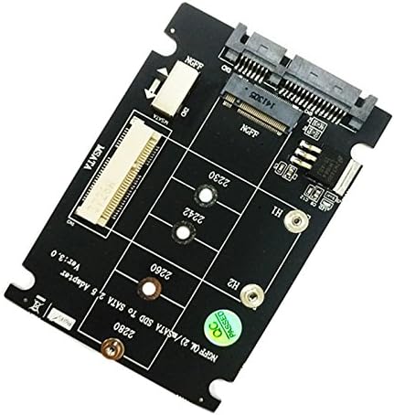 2 in 1 Combine Mini PCI-E M.2 NGFF &amp; mSATA SSD To SATA 3.0 III Adapter