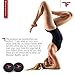 ThinkFit Anti Burst Yoga Exercise Ball 65cm & Resistance Exercise Bands Set with Handles & Stability Ring - Total Home Gym Equipment Bundle: Workout Posters, Ball Pump & Core Sliders for Fitness
