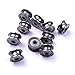 Atoplee 20pcs 4 * 13 * 7mm Metal Sealed Guide Wire Line Track 4 X 13 X 7mm Deep U Groove Pulley Rail Ball Bearing U624ZZ4