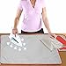 Perfect Life Ideas Ironing Pad Blanket and Iron Rest – 20 x 30 inches Hot Iron Mat Pad for Table Top or Countertops with Heat Resistant Pad as Rest Plate Perfect Alternative to Ironing Board