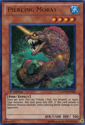 Yu-Gi-Oh! - Piercing Moray (GENF-EN082) - Generation Force - 1st Edition - Ultra Rare