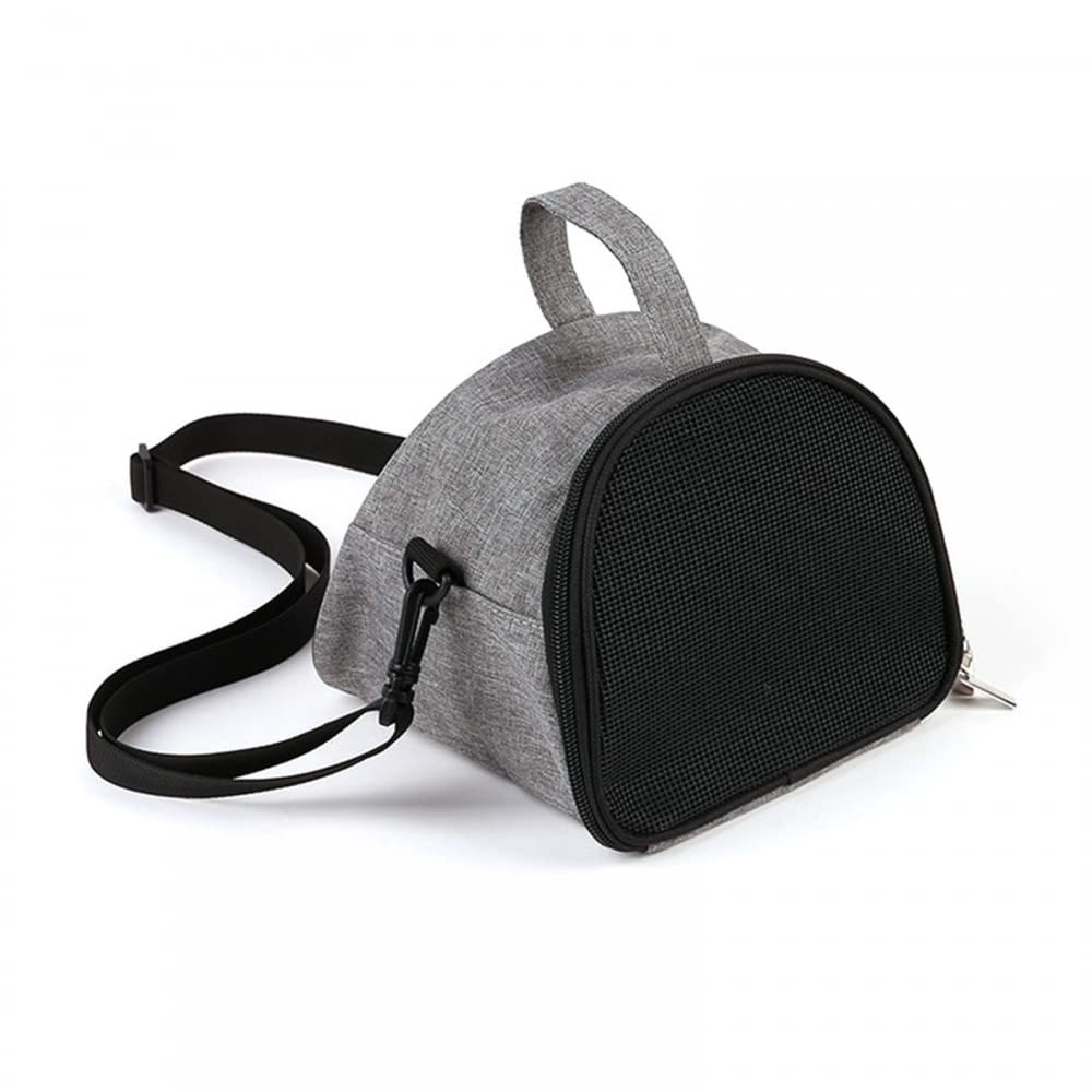 Hamster Carrier Bag, Small Animals Travel Bag with Detachable Adjustable Shoulder Strap for Hedgehog Squirrel Small Animals