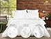 Organic Cotton Duvet Cover Queen/Full – Ultra White – GOTS Certified – Soft & Smooth Sateen Weave – Secure Fit with Corner Ties & Envelope Closure – Premium Bedding – Machine Washable – Tissaj