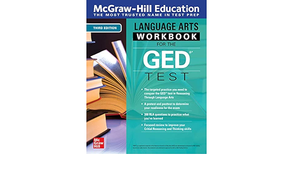 Mcgraw Hill Education Language Arts Workbook For The Ged Test Third Edition Mcgraw Hill Editors 9781264258031 Amazon Com Books