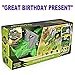 Think N Thrill Dinosaur Toys Storage Carrier for Kids Includes 6 Mini Dinosaurs 3 Toy Cars & Helicopter - #1 Best Fun Playset for Boys & Girls - Great for Children Ages 3+ Years Old (Dinosaur)