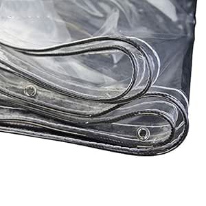 Lonas Las Lonas Impermeables Transparentes con Ojal Espesan la Cubierta