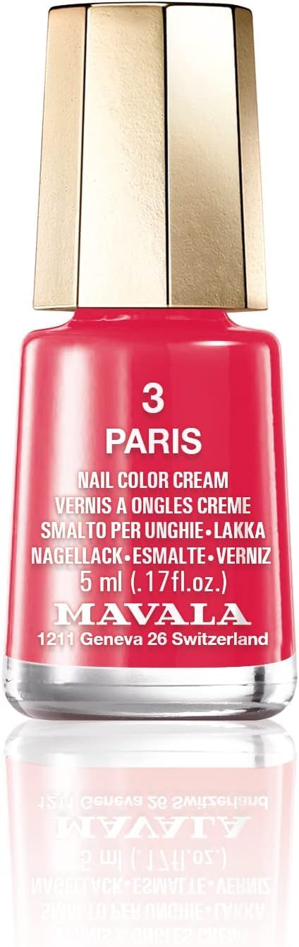 Mavala Mini Color Nail Polish, Cream Finish, Paris, 0.17 Ounce