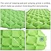 MOON LENCE Sleeping Pad for Camping Backpacking Ultralight Compact Air Pad Inflatable Lightweight Sleeping Mat Portable Outdoor Hiking Mattress(Green*1)