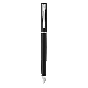 Waterman 2029061 Graduate Allure Füllfederhalter Lack schwarz matt