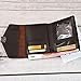 Women Glitter Sequins Purse Short Trifold Wallet Bling Card Holder Clutch