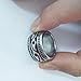 Trendy Wide Stainless Steel Celtic Band Thumb Ring for Men Manly Vintage Punk Biker Jewely Size 11