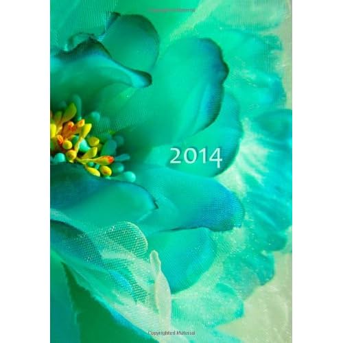 Calendario 2014 - Flower Power: una página doble por semana