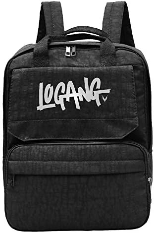 Sna85z Logan Paul Design Logo Casual Daypack Sport Bags School Backpacks