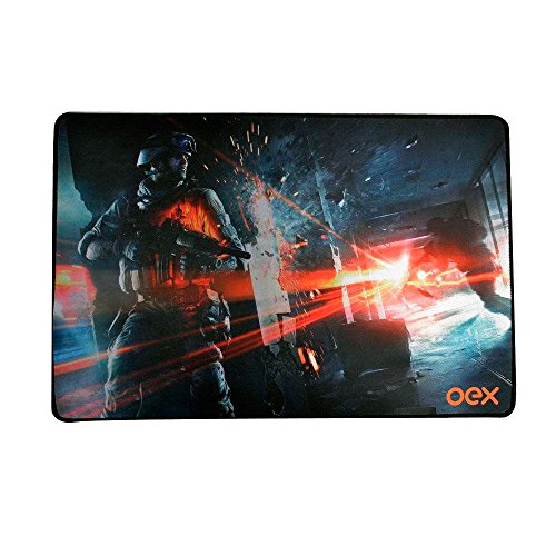 Mousepad Gamer Battle Action 50X33cm Mp301 Oex