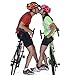 Bike Helmet, Adjustable Lightweight Bicycle Helmets Specialized Cycling Helmet for Adult Men&Women Road and Mountain Bike with Detachable Visor&Rear LED Light